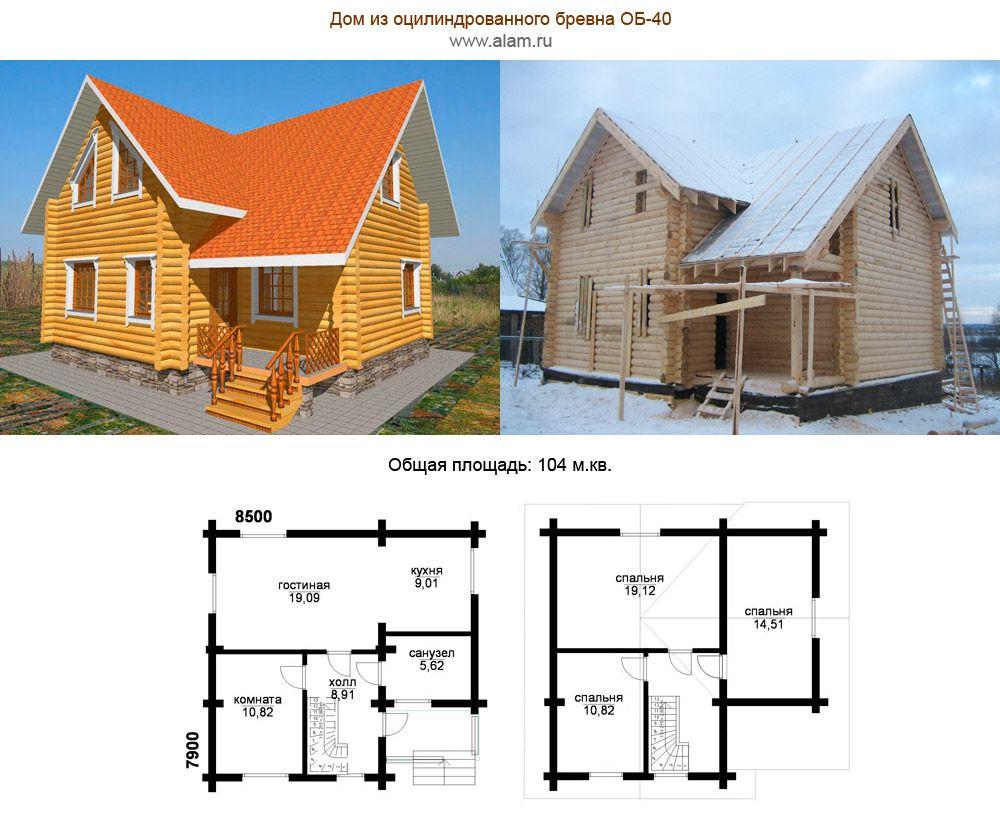Сметы на строительство деревянного дома из бруса, бревна. Пример