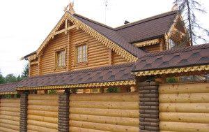 декор деревянного дома